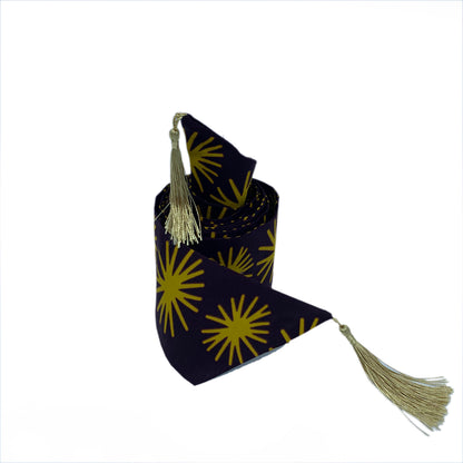 Reversible African Print Belt