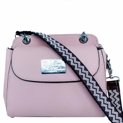 Kenya Mini Leather Bag with interchangeable set of straps and handles