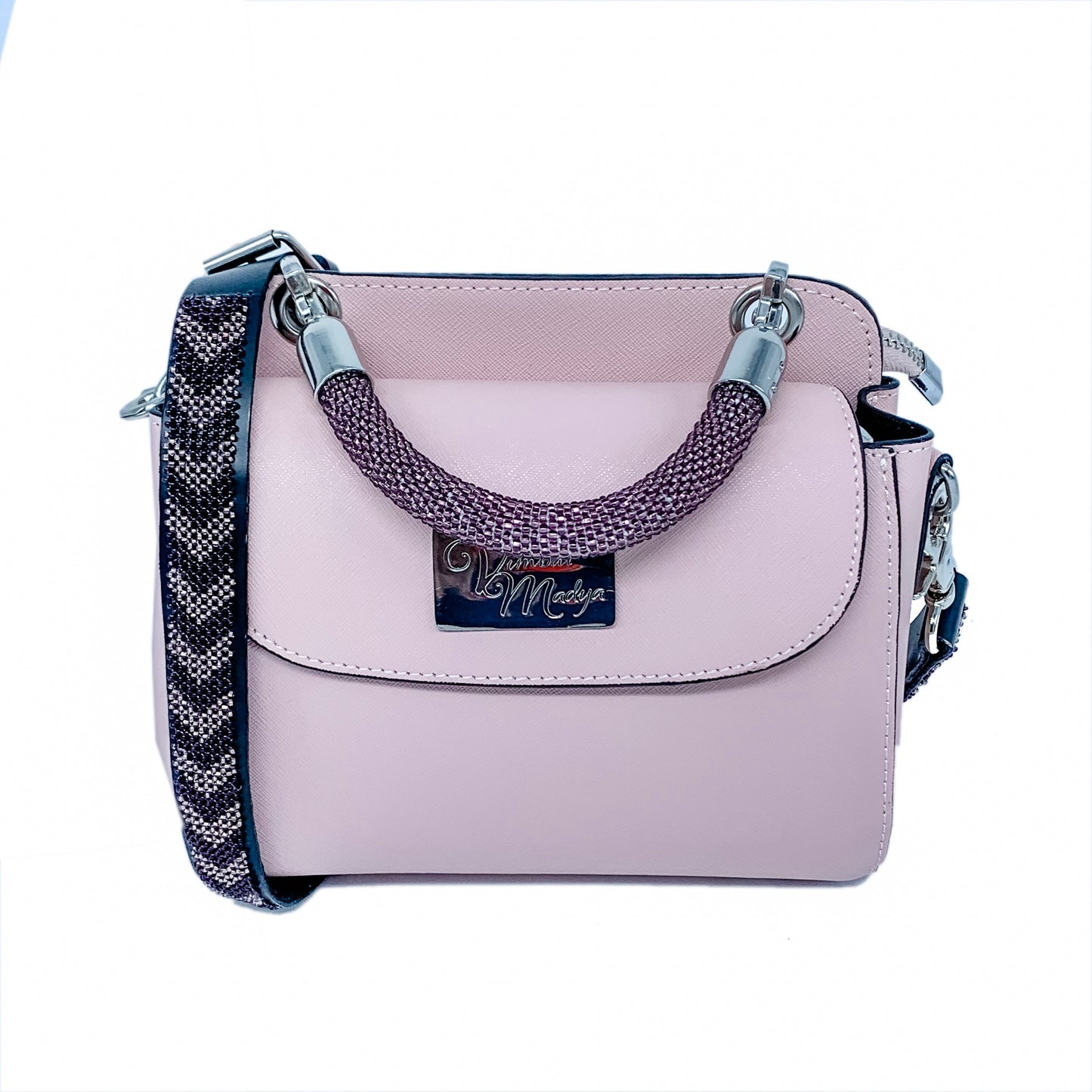 Kenya Mini Leather Bag with interchangeable set of straps and handles