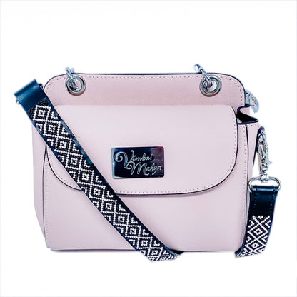 Kenya  Mini Leather Bag with interchangeable set of straps and handles