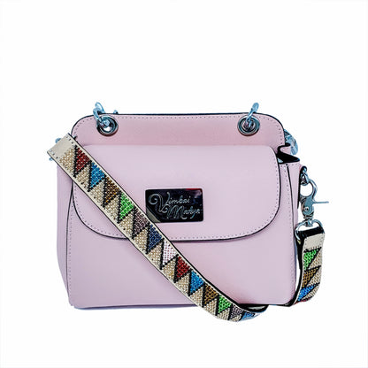 Kenya Mini Leather Bag with interchangeable set of straps and handles