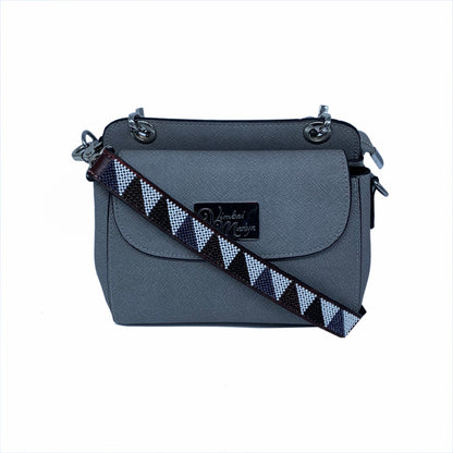 Kenya Mini Leather Bag with interchangeable set of straps and handles