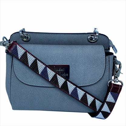 Kenya Mini Leather Bag with interchangeable set of straps and handles