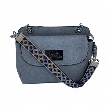 Kenya Mini Leather Bag with interchangeable set of straps and handles