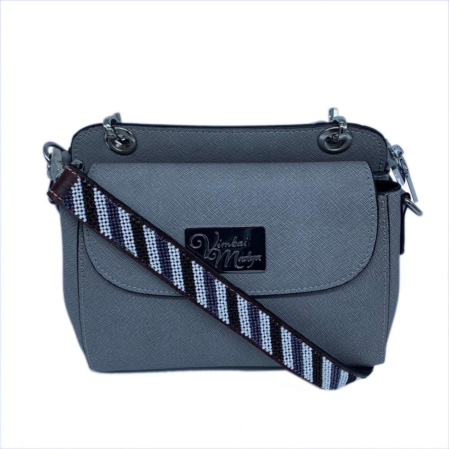Kenya Mini Leather Bag with interchangeable set of straps and handles