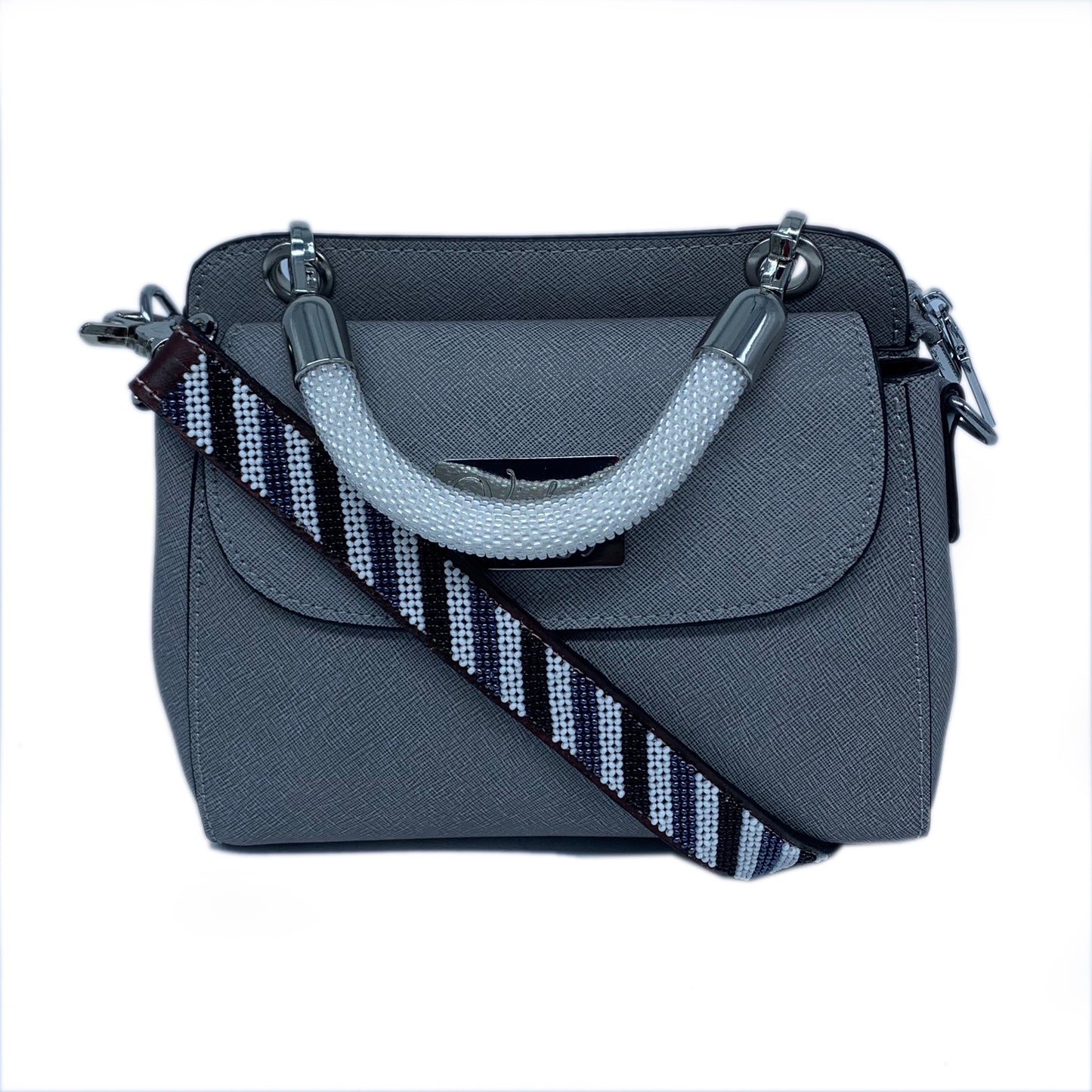 Kenya Mini Leather Bag with interchangeable set of straps and handles