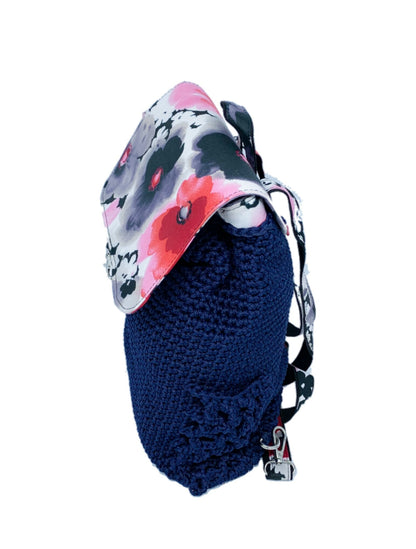 Convertible Backpack with Ankara African Fabric - Weekend Bag for Mom. Boho Tote or Cross Body Duffle Bag for Office, Wife Birthday, Gift for Her