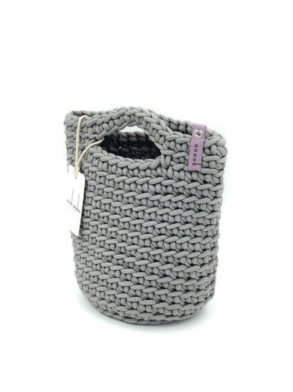 Tote Bag Scandinavian Style Stone Gray  Size MINI