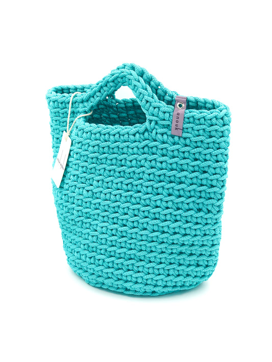Tote Bag Scandinavian Style Teal Size MINI