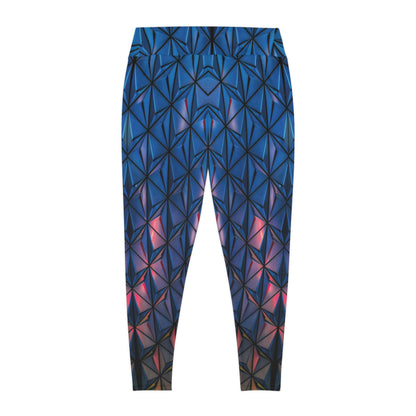 Robot Plus Size Leggings Plus Size Leggings One of a Kind Gift - Unique Workout Activewear tights for Mom fitness, Mothers Day, Girlfriend Christmas Gift