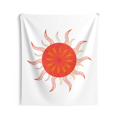 Sun Planet Tapestry Contemporary Home Decor . Galaxy Wall Hanging Art for Baby Nursery, Dorm room, Coastal Home . Housewarming Gift