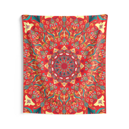 Indian Tapestry for Contemporary Home Decor . Inspirational Wall Hanging Art for Baby Nursery, Dorm room, Coastal Home . Housewarming Gift