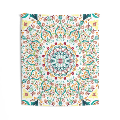 Indian Tapestry for Contemporary Home Decor . Inspirational Wall Hanging Art for Baby Nursery, Dorm room, Coastal Home . Housewarming Gift