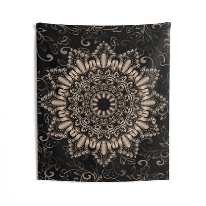 Indian Tapestry for Contemporary Home Decor . Inspirational Wall Hanging Art for Baby Nursery, Dorm room, Coastal Home . Housewarming Gift