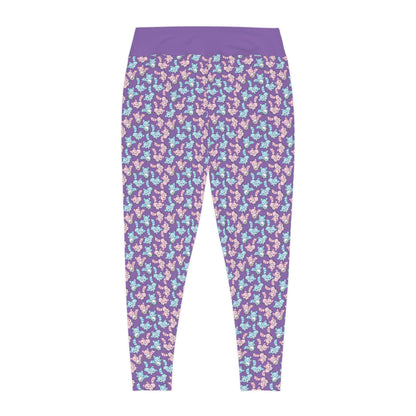 Cat Mom Plus Size Leggings, One of a Kind Workout Activewear for Wife Fitness, Best Friend, mom and me tights, Mothers day , Christmas Gift
