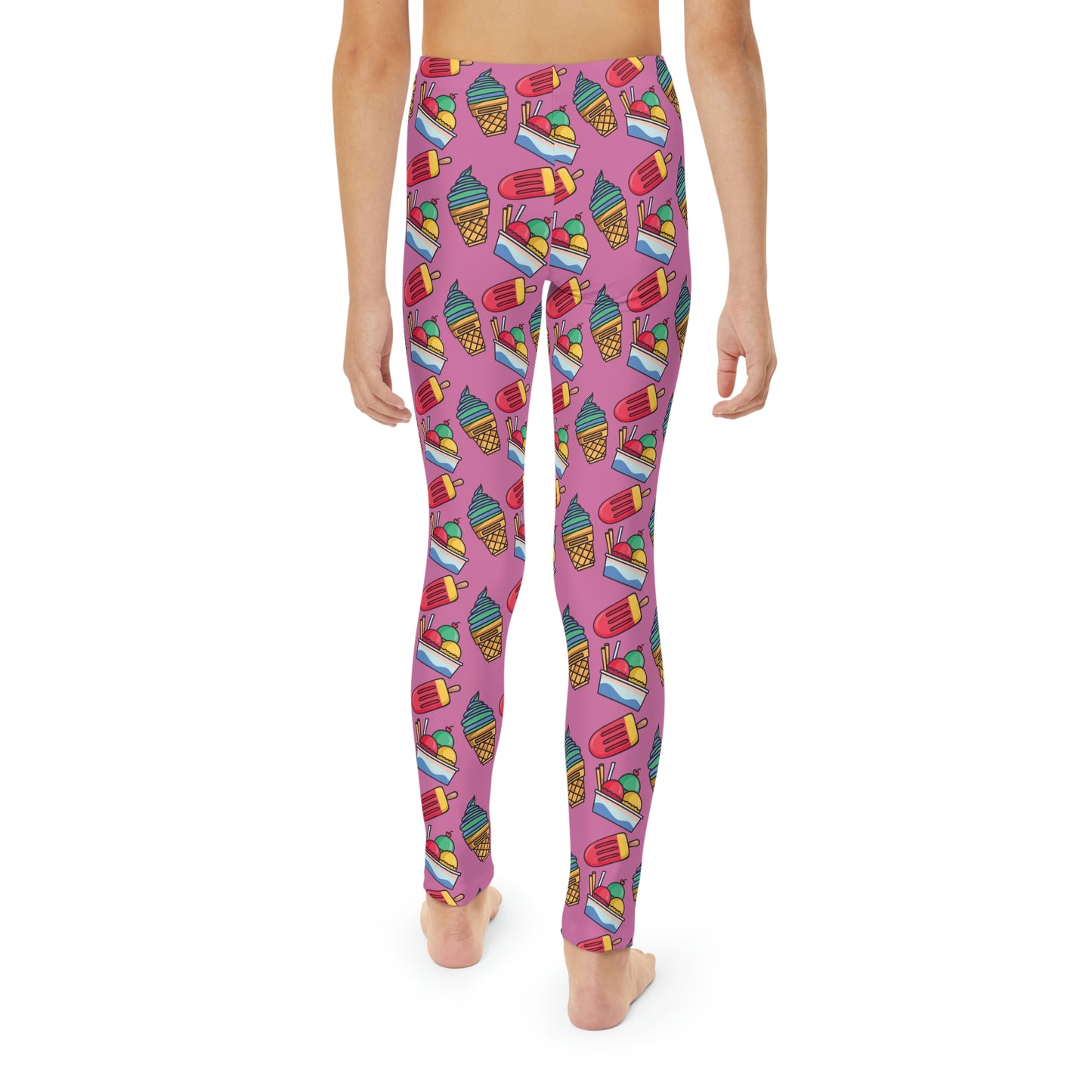 Valentine Youth Leggings,  One of a Kind Gift - Unique Workout Activewear tights for  kids fitness, Daughter, Niece  Christmas Gifts