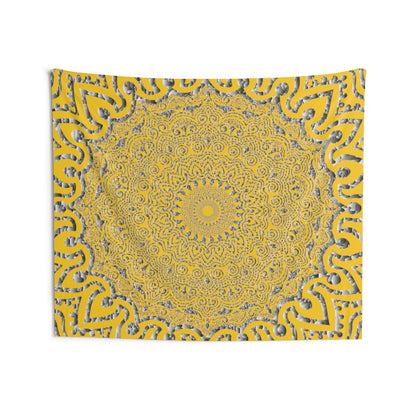 Indian Tapestry for Contemporary Home Decor . Inspirational Wall Hanging Art for Baby Nursery, Dorm room, Coastal Home . Housewarming Gift