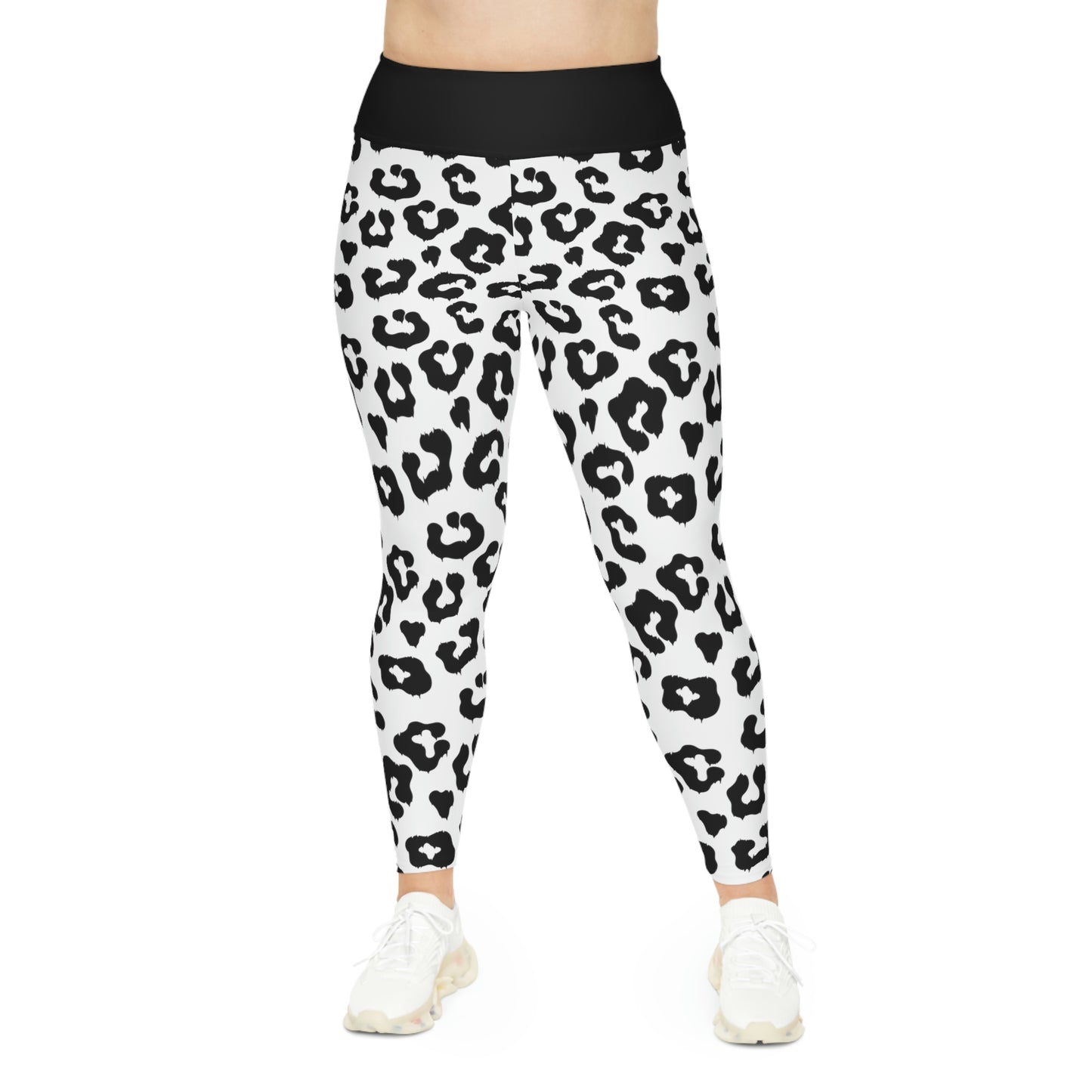 Pawsome Dog Mom Plus Size Leggings One of a Kind Gift - Unique Workout Activewear tights for Wife, Girlfriend, Mothers Day Gift