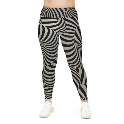Zebra animal kingdom, Safari Plus Size Leggings, One of a Kind Gift - Workout Activewear tights for Wife Fitness, Best Friend, mom and me tights Christmas Gift