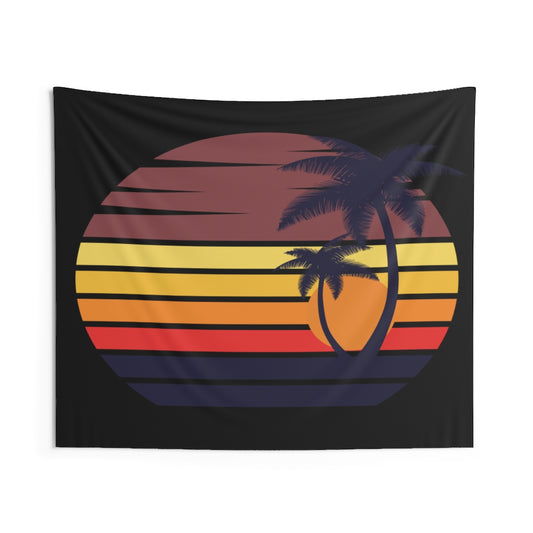 Beach Sunset Tapestry for Contemporary Home Decor . Inspirational Wall Hanging Art for Baby Nursery, Dorm room, Coastal Home . Housewarming Gift
