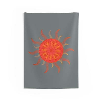 Sun Moon Tapestry Contemporary Home Decor . Galaxy Wall Hanging Art for Baby Nursery, Dorm room, Coastal Home . Housewarming Gift