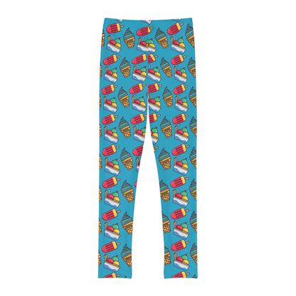 Valentine Youth Leggings,  One of a Kind Gift - Unique Workout Activewear tights for  kids fitness, Daughter, Niece  Christmas Gifts