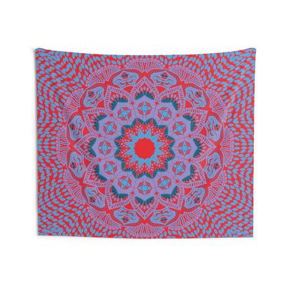 Indian Tapestry for Contemporary Home Decor . Inspirational Wall Hanging Art for Baby Nursery, Dorm room, Coastal Home . Housewarming Gift