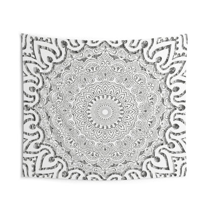 Indian Tapestry for Contemporary Home Decor . Inspirational Wall Hanging Art for Baby Nursery, Dorm room, Coastal Home . Housewarming Gift