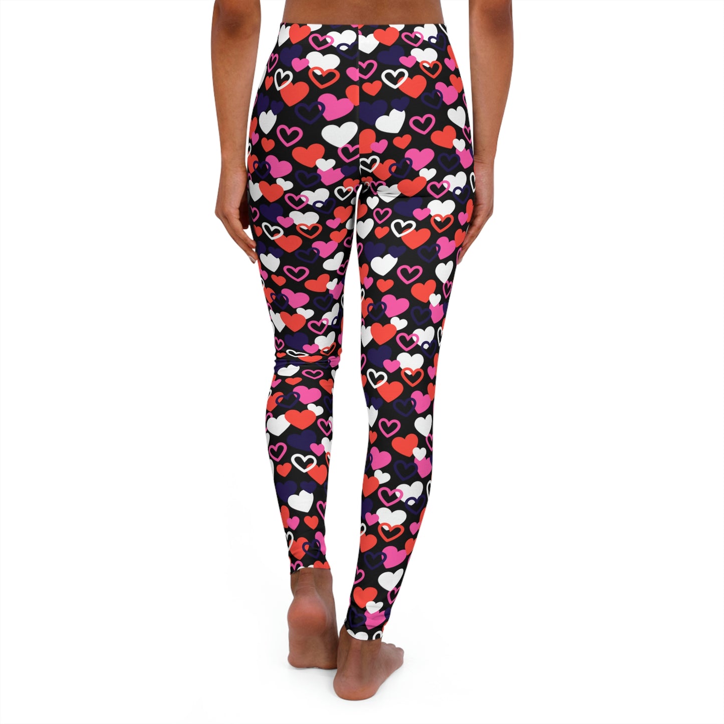 Valentines Day Gift For Her Women Leggings . One of a Kind Workout Activewear tights for Mothers Day, Girlfriend, Gift for Her