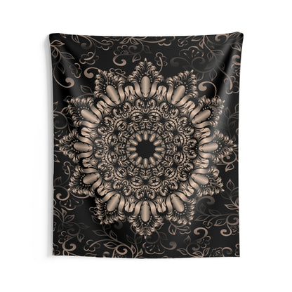 Indian Tapestry for Contemporary Home Decor . Inspirational Wall Hanging Art for Baby Nursery, Dorm room, Coastal Home . Housewarming Gift