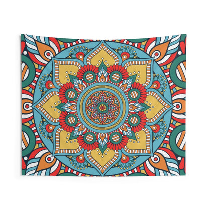 Indian Tapestry for Contemporary Home Decor . Inspirational Wall Hanging Art for Baby Nursery, Dorm room, Coastal Home . Housewarming Gift