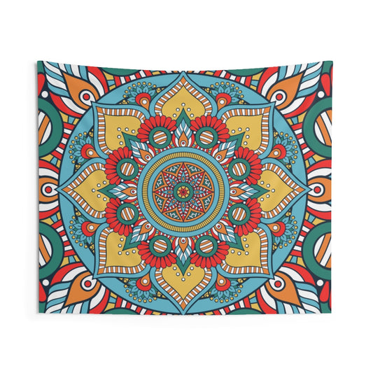 Indian Tapestry for Contemporary Home Decor . Inspirational Wall Hanging Art for Baby Nursery, Dorm room, Coastal Home . Housewarming Gift