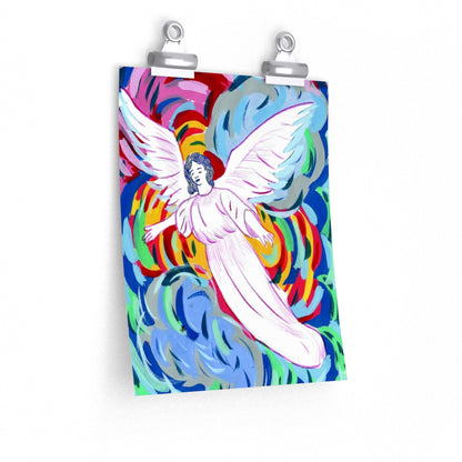 Angel Trendy Art Prints for Contemporary Home Decor . Inspirational posters for Baby Nursery, preppy room, Coastal Home . Housewarming Gift