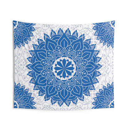 Mandala Tapestry for Contemporary Home Decor . Inspirational Wall Hanging Art for Baby Nursery, Dorm room, Coastal Home . Housewarming Gift