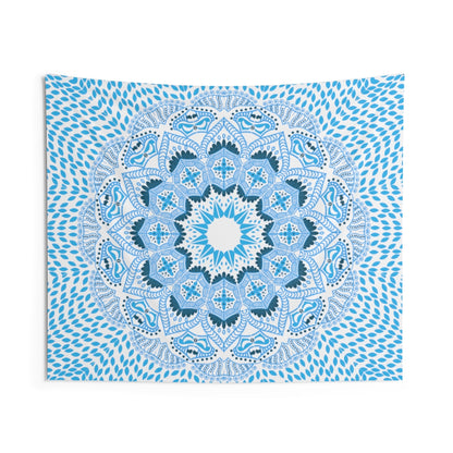 Indian Tapestry for Contemporary Home Decor . Inspirational Wall Hanging Art for Baby Nursery, Dorm room, Coastal Home . Housewarming Gift