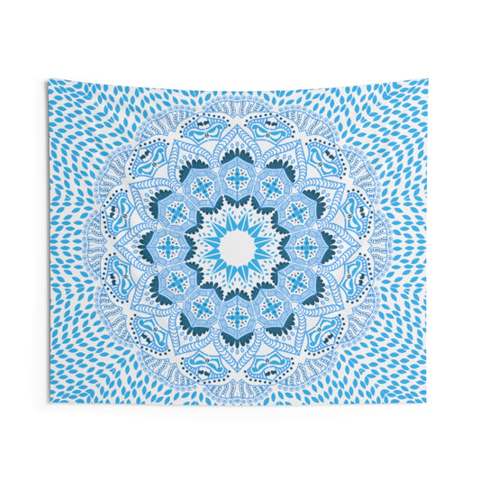 Indian Tapestry for Contemporary Home Decor . Inspirational Wall Hanging Art for Baby Nursery, Dorm room, Coastal Home . Housewarming Gift