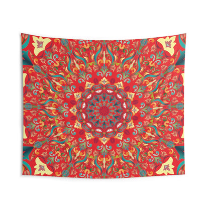 Indian Tapestry for Contemporary Home Decor . Inspirational Wall Hanging Art for Baby Nursery, Dorm room, Coastal Home . Housewarming Gift