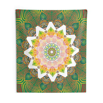 Indian Tapestry for Contemporary Home Decor . Inspirational Wall Hanging Art for Baby Nursery, Dorm room, Coastal Home . Housewarming Gift