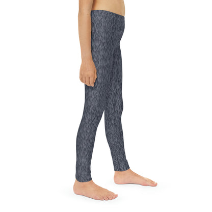 Ocean, Beach Coastal Youth Leggings, One of a Kind Gift - Workout Activewear tights for kids, Granddaughter, Niece Christmas Gift