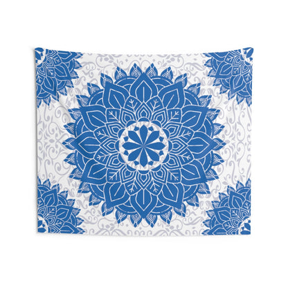 Mandala Tapestry for Contemporary Home Decor . Inspirational Wall Hanging Art for Baby Nursery, Dorm room, Coastal Home . Housewarming Gift