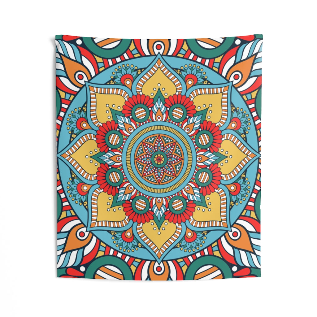 Indian Tapestry for Contemporary Home Decor . Inspirational Wall Hanging Art for Baby Nursery, Dorm room, Coastal Home . Housewarming Gift