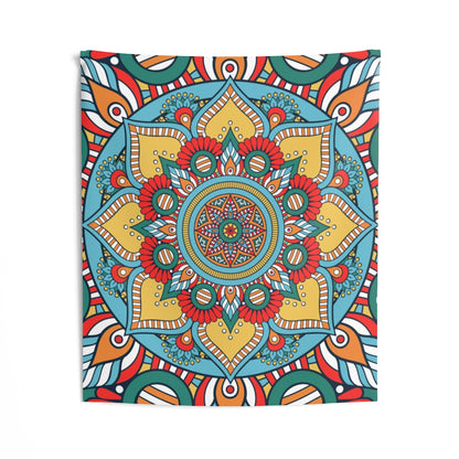 Indian Tapestry for Contemporary Home Decor . Inspirational Wall Hanging Art for Baby Nursery, Dorm room, Coastal Home . Housewarming Gift