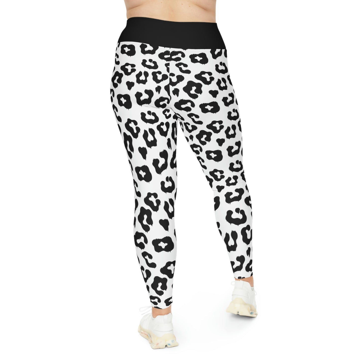 Pawsome Dog Mom Plus Size Leggings One of a Kind Gift - Unique Workout Activewear tights for Wife, Girlfriend, Mothers Day Gift