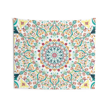 Indian Tapestry for Contemporary Home Decor . Inspirational Wall Hanging Art for Baby Nursery, Dorm room, Coastal Home . Housewarming Gift