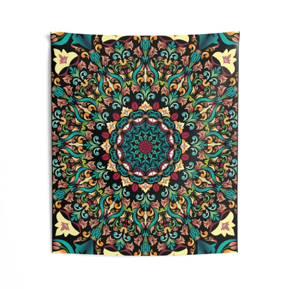 Indian Tapestry for Contemporary Home Decor . Inspirational Wall Hanging Art for Baby Nursery, Dorm room, Coastal Home . Housewarming Gift