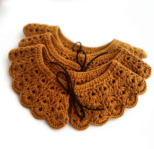 Peter Pan Collar / Crochet Vintage Collar / Baby Crochet Collar / Toddler Vintage Collar / Child Vintage Collar