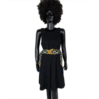 Reversible African Print Belt