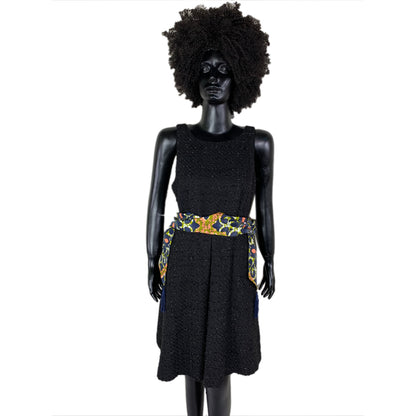 Reversible African Print Belt