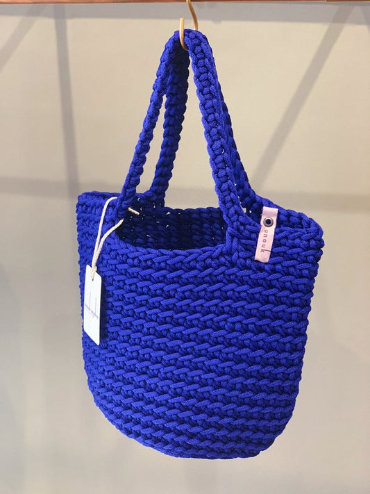 Scandinavian Tote Bag Long Handle Handmade