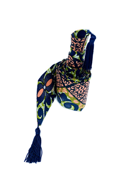 Reversible African Print Belt